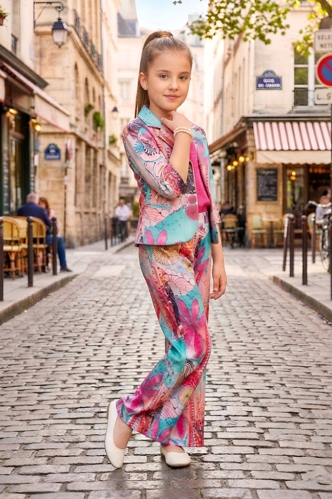 Lei-Chie Pink Tropical Bloom 3-Piece Set