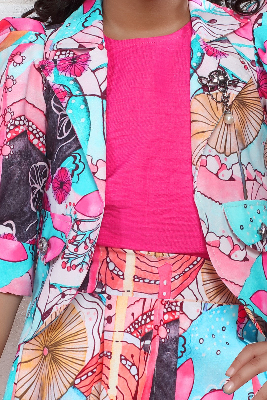 Lei-Chie Pink Tropical Bloom 3-Piece Set