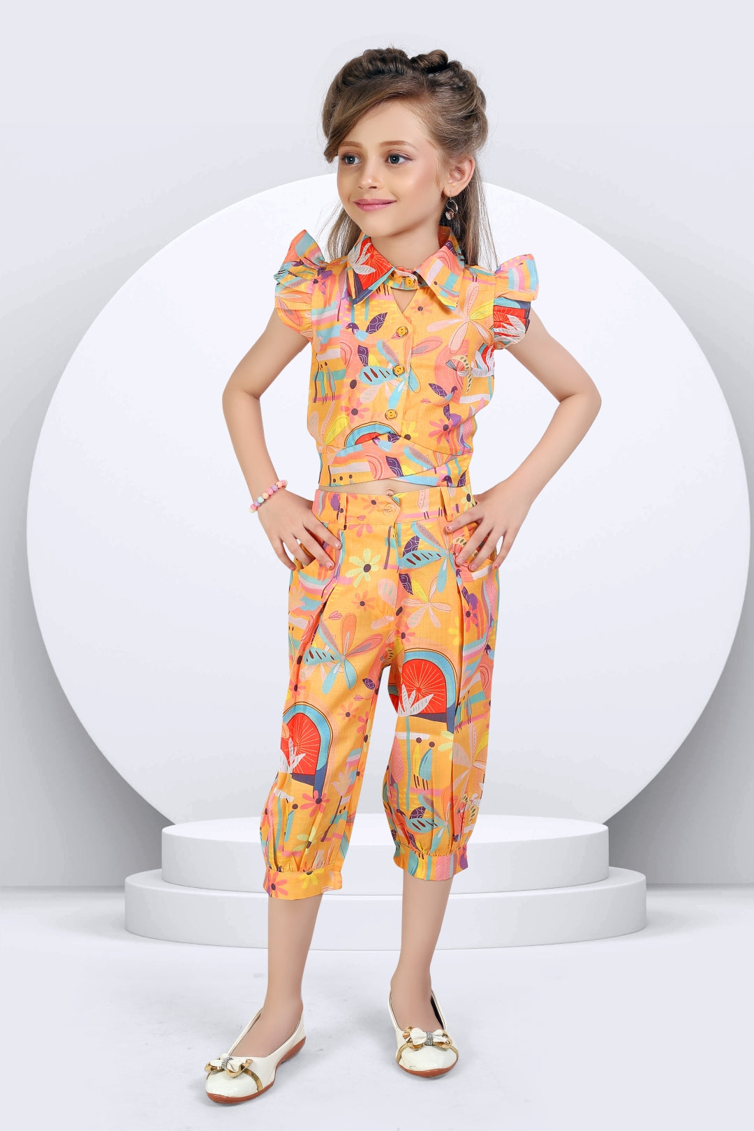 Floral Print 2-Piece Coordinate Set