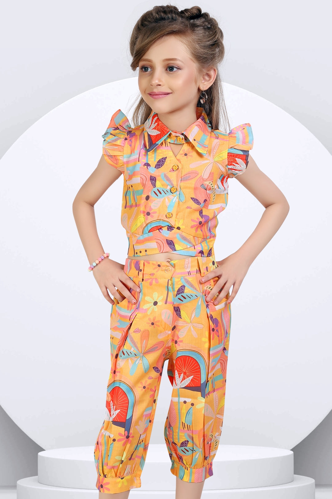 Floral Print 2-Piece Coordinate Set