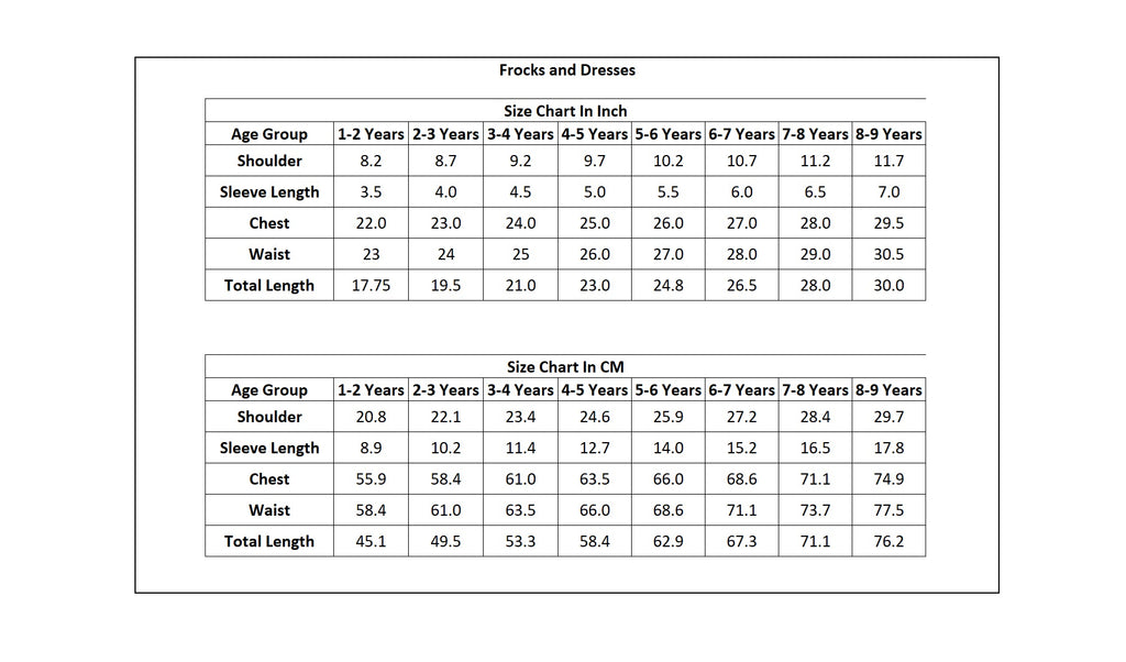 Blue Denim Frock with Green Embroidery Design